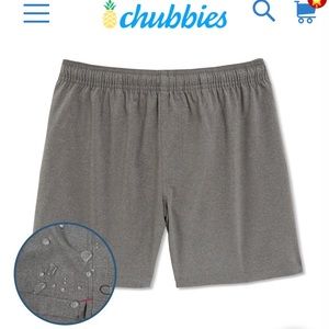 Chubbies 7 inch Stonehenge shorts/swim trunks. NWT